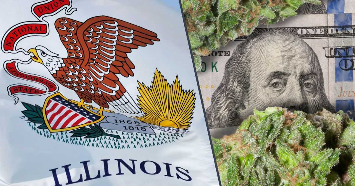 1,55 miliarda dolarów – to rekord sprzedaży marihuany w stanie Illinois w 2022 roku