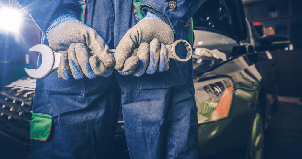 Marihuana w warsztacie samochodowym